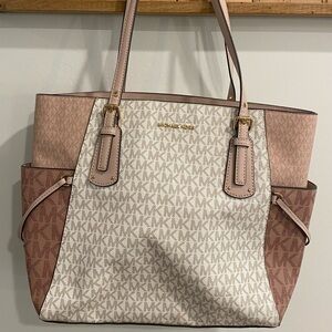 Michael Kors Pink Logo Tote Bag/Purse